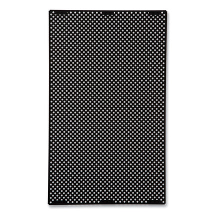 Large General Purpose Perforated Panels for Tailor and Landmark Series Containers, 20.72" x 0.5" x 34.33", Black, 4/Carton