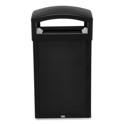 Large General Purpose Perforated Panels for Tailor and Landmark Series Containers, 20.72" x 0.5" x 34.33", Black, 4/Carton