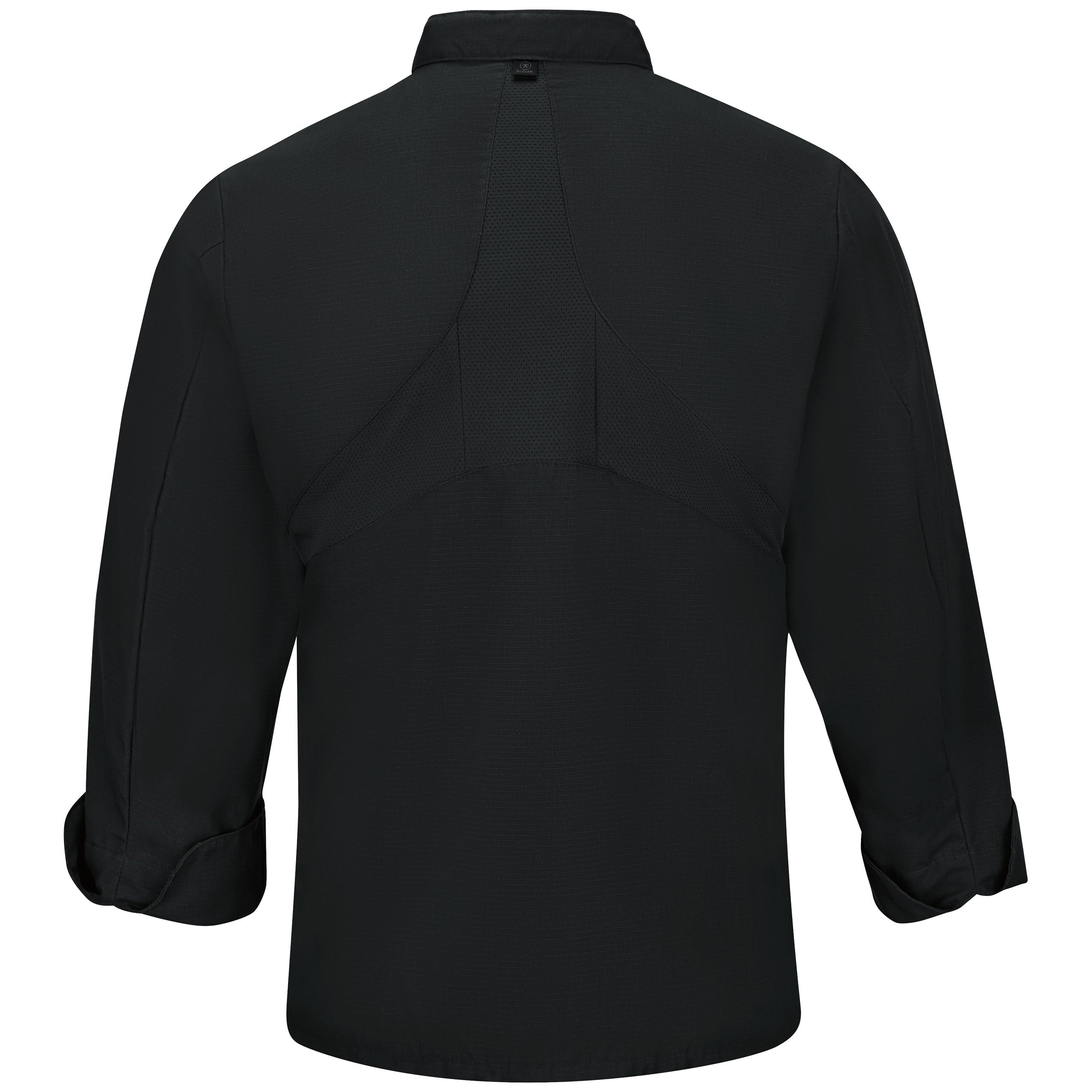 Red Kap® Men's Chef Coat with OilBlok + MIMIX® / 042XBK