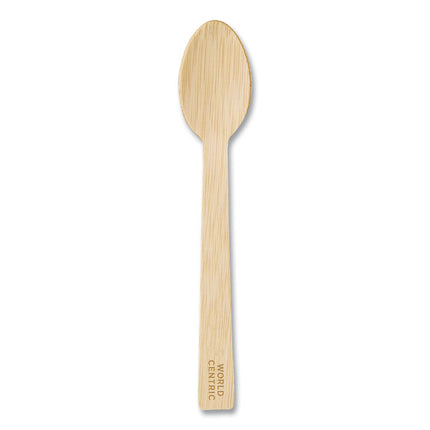 Bamboo Cutlery, Spoon, Paper, Natural, 2,000/Carton