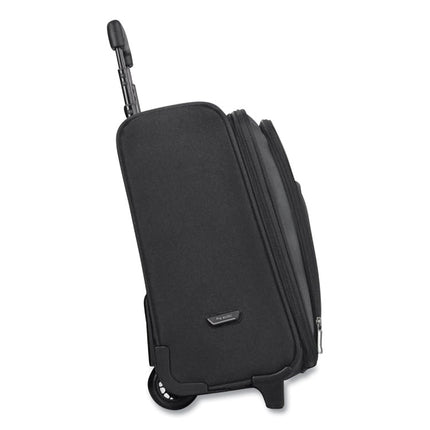 Dakota Rolling Overnighter Case, 16", 8 x 16 x 14.2, Black