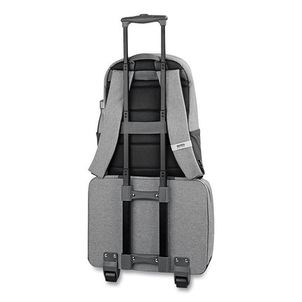 Re:Start Underseat Rolling Case, 15.6", 16 x 6 x 14, Light Gray