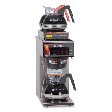 CWTF15-3 12 Cup Automatic Coffee Brewer, Gray/Stainless Steel