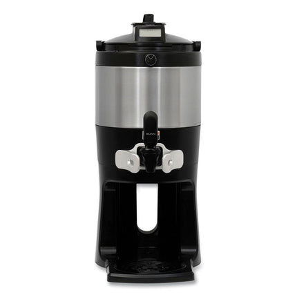 ThermoFresh Server, 128 oz, Silver/Black