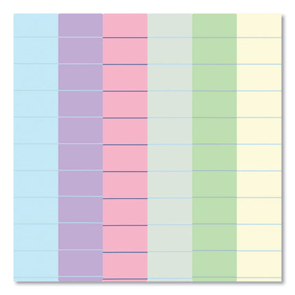 Enviroshades Legal Notepads, 50 Assorted 5 x 8 Sheets, 72 Notepads/Carton