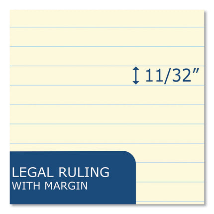Enviroshades Legal Notepads, 50 Assorted 8.5 x 11.75 Sheets, 36 Notepads/Carton