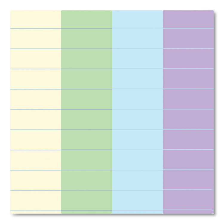 Enviroshades Legal Notepads, 40 Assorted 5 x 8 Sheets, 72 Notepads/Carton