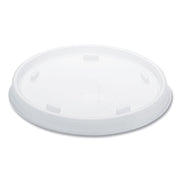 Plastic Cold Cup Lids, Fits 8 oz to 9 oz Cold Cups, Translucent, 100/Pack, 10 Packs/Carton