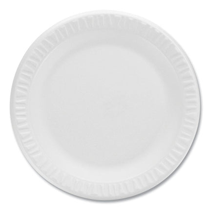 Concorde Non-Laminated Foam Plates, 9" Dia, White, 125/pack