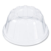 D-T Sundae/Cold Cup Lids, Fits 5 oz to 32 oz Cold Cups, Plastic, Clear, 50/Pack, 20 Packs/Carton