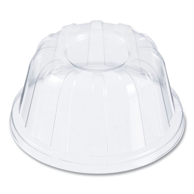 D-T Sundae/Cold Cup Lids, Fits 5 oz to 32 oz Cold Cups, Plastic, Clear, 50/Pack, 20 Packs/Carton