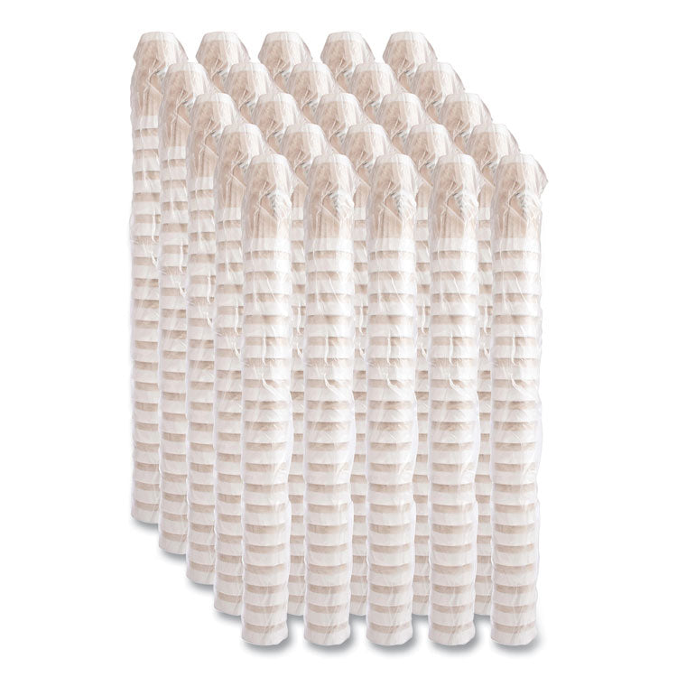 Cafe G Foam Hot/cold Cups, 24 Oz, Brown/green/white, 20/bag, 25 Bags/carton