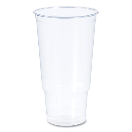 Conex ClearPro Plastic Cold Cups, 32 oz, Clear, 25/Bag, 20 Bags/Carton