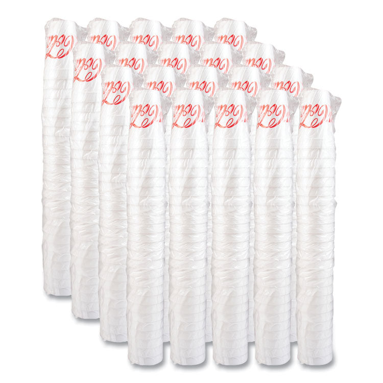 Coca-Cola Foam Cups, 32 oz, White/Red, 25/Bag, 20 Bags/Carton