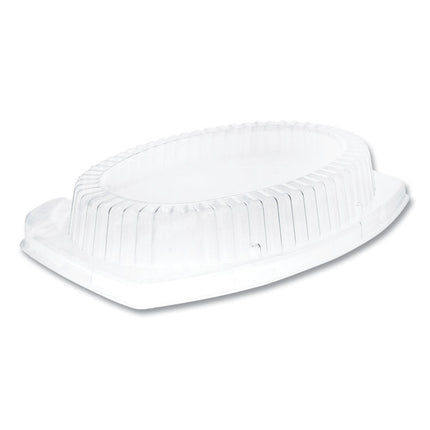Dome Covers for Dinnerware, Clear, Plastic, 125/Bag, 4 Bags/Carton