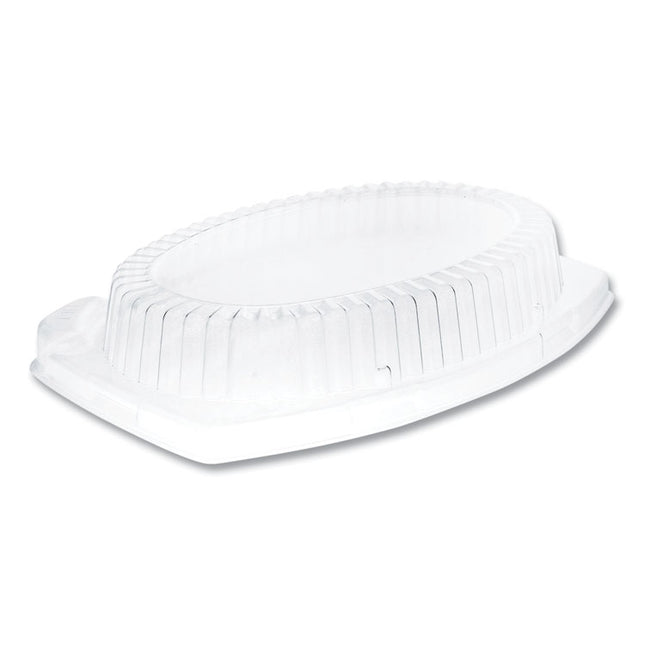 Dome Covers for Dinnerware, Clear, Plastic, 125/Bag, 4 Bags/Carton