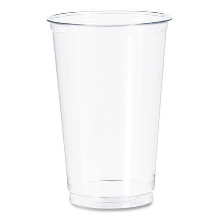 Ultra Clear PETE Cold Cups, 20 oz, Plastic, Clear, 50/Sleeve, 20 Sleeves/Carton