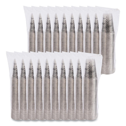 PET Graduated Medical and Dental Cups, 10 oz, Plastic, Clear, 50/Bag, 20 Bags/Carton