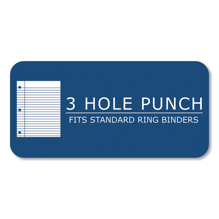 Whitelines Engineering Pad, 5 sq/in Quadrille Rule, 80 Gray 8.5 x 11 Sheets, 24/Carton