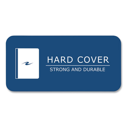 Hardcover Marble Composition Book, Unruled, Black Marble Cover, (50) 9.75 x 7.5 Sheets, 48/Carton