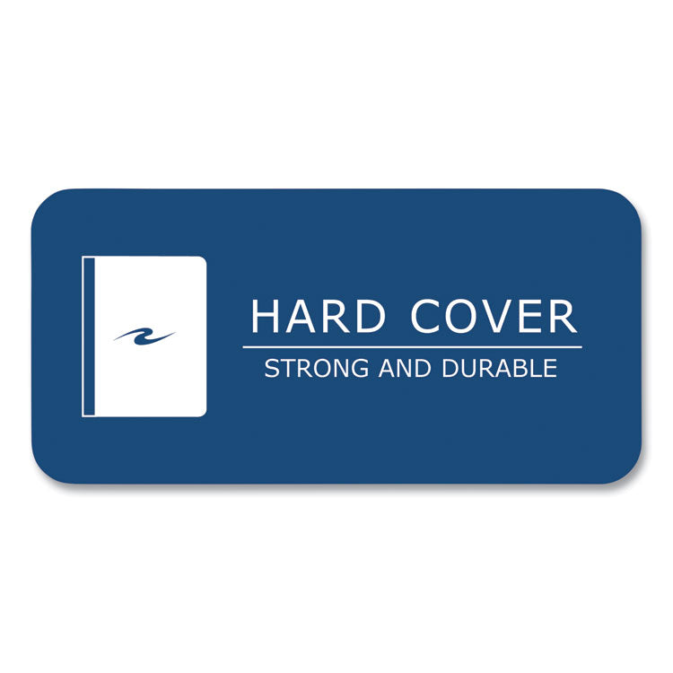 Hardcover Marble Composition Book, Medium/College Rule, Black Marble Cover, (80) 10.25 x 7.88 Sheets, 24/Carton