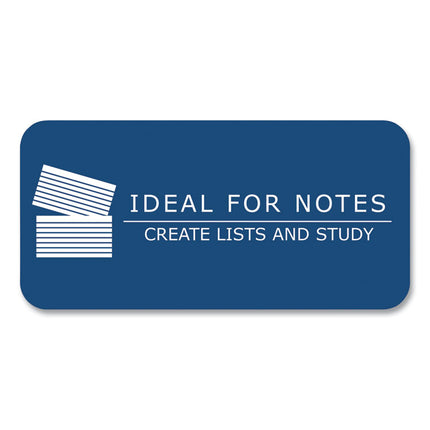 Trayed Index Cards, Narrow Ruled, 3 x 2.5, 200/Tray, 36/Carton