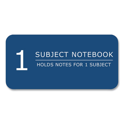 Stasher Wirebound Notebook, 1-Subject, Medium/College Rule, Randomly Assorted Cover Color (Set 1), (100) 11 x 9 Sheets, 24/CT
