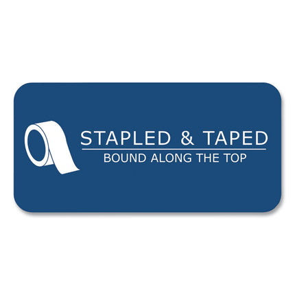 Legal Pad, 50 White 8.5 x 11 Sheets, 72/Carton
