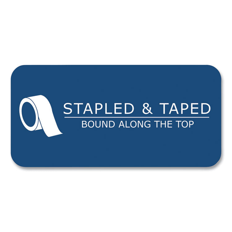 Legal Pad, 50 White 8.5 x 11 Sheets, 72/Carton