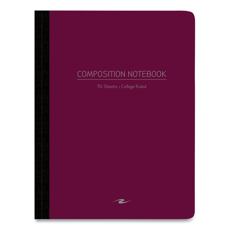 Poly Flex Composition Notebook, Medium/College Rule, Randomly Assorted Cover Colors (Set 1), (70) 9.75 x 7.5 Sheets, 24/CT
