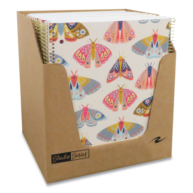 Studio Series Notebook, 1-Subject, Medium/College Rule, Assorted Cover Colors (Set 1), (70) 11 x 9 Sheets, 24/Carton