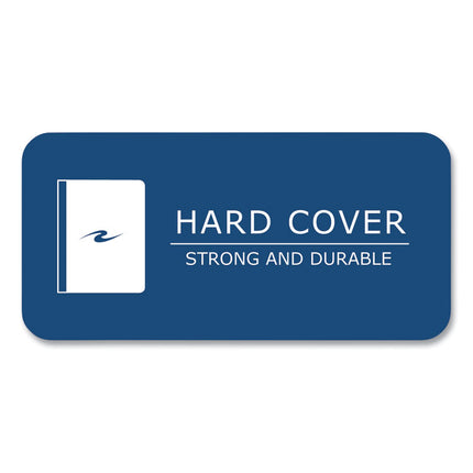 Hardcover Marble Composition Book, Quadrille Rule (5 sq/in), Black Marble Cover, (80) 10.25 x 7.88 Sheets, 24/Carton