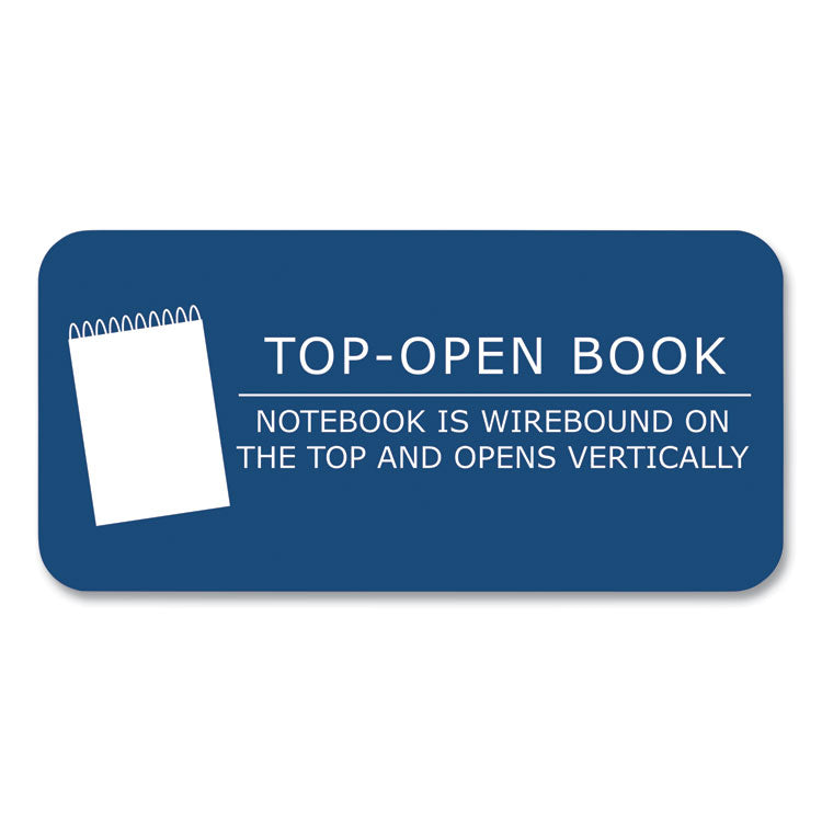 Boardroom Series Steno Pad, Gregg Rule, Brown Cover, 80 White 6 x 9 Sheets, 72 Pads/Carton