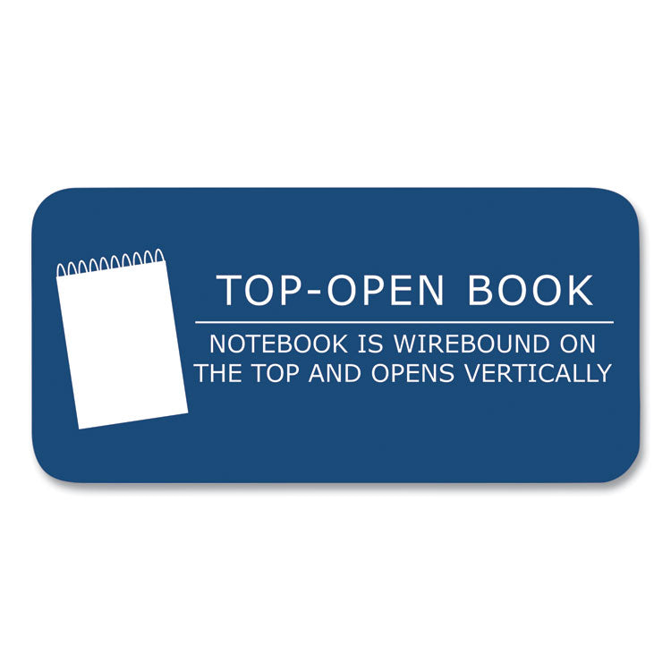 Boardroom Series Steno Pad, Gregg Ruled, Brown Cover, 80 Green 6 x 9 Sheets, 72 Pads/Carton