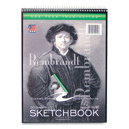 Sketch Pad, Unruled, Rembrandt Photography Cover, (30) 9 x 12 Sheets,12/Carton