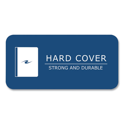 Hardcover Marble Composition Book, Unruled, Blue Marble Cover, (100) 9.75 x 7.5 Sheets, 24/Carton