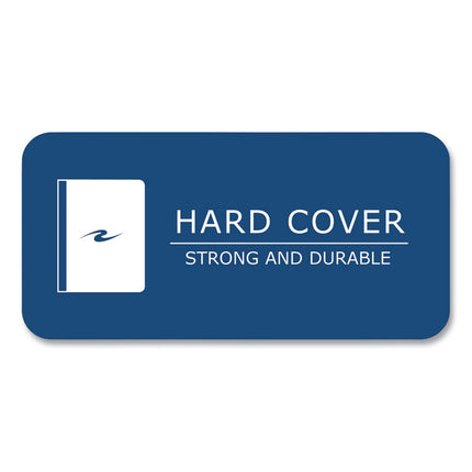 Hardcover Marble Composition Book, Quadrille Rule (5 sq/in), Black Marble Cover, (80) 9.75 x 7.5 Sheets, 48/Carton