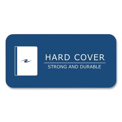 Hardcover Marble Composition Book, Unruled, Black Marble Cover, (80) 10.25 x 7.88 Sheets, 24/Carton