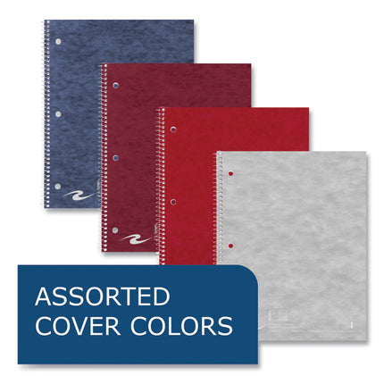 Stasher Wirebound Notebook, 1-Subject, Medium/College Rule, Randomly Assorted Cover Color (Set 1), (100) 11 x 9 Sheets, 24/CT