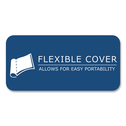 Poly Flex Composition Notebook, Wide/Legal Rule, Randomly Assorted Cover Colors (Set 1), (70) 9.75 x 7.5 Sheets, 24/Carton