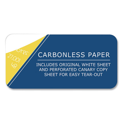 Lab and Science Two-Part Carbonless Notebook, Quadrille Rule (4 sq/in), Gray Cover, (50) 11 x 9.25 Sheets, 12/Carton