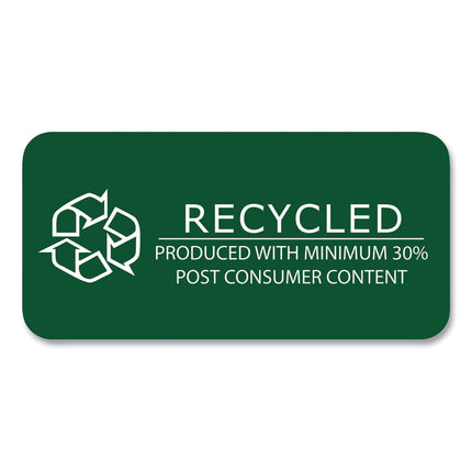 Environotes Wirebound Recycled Index Cards, Narrow Rule, 3 x 5, White, 50 Cards, 24/Carton
