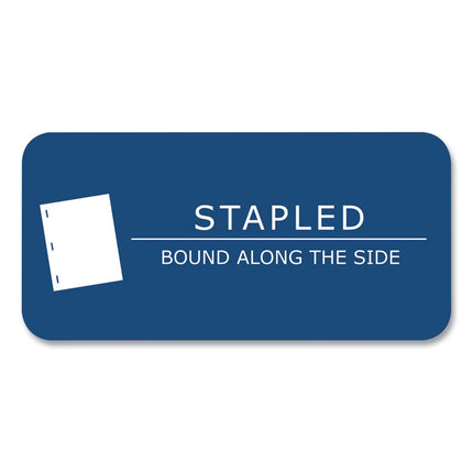 Examination Blue Book, Wide/Legal Rule, Blue Cover, (4) 11 x 8.5 Sheets, 600/Carton