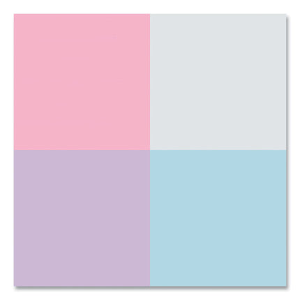 EnviroShades Steno Pad, Gregg Rule, White Cover, 80 Assorted Color 6 x 9 Sheets, 24 Pads/Carton