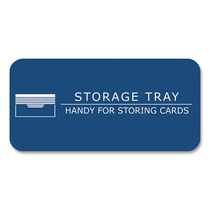 Trayed Index Cards, Narrow Ruled, 3 x 2.5, 200/Tray, 36/Carton