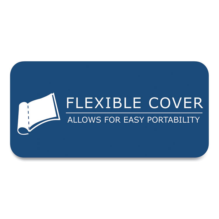 Flexible Cover Marble Composition Notebook, Wide/Legal Rule, Black Marble Cover, (100) 8.5 x 7 Sheets, 144/Carton