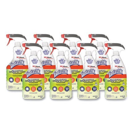 Multi-Surface Disinfectant Degreaser, Herbal, 32 Oz Spray Bottle, 8/carton