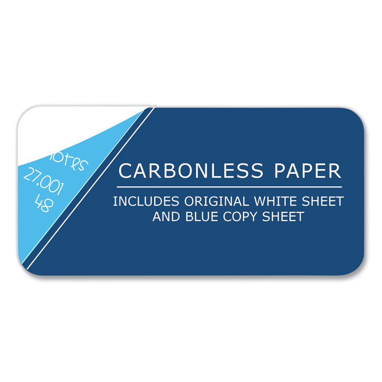 Lab and Science Two-Part Carbonless Notebook, Quadrille Rule (4 sq/in), Multicolor Cover, (50) 11 x 8.5 Sheets, 12/Carton