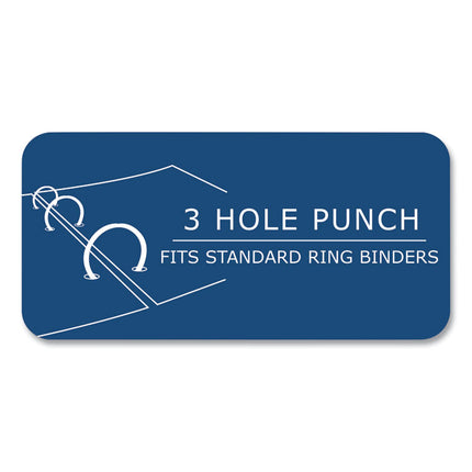 Binder Pocket, 9 w x 11 h, Assorted Colors, 144/Carton