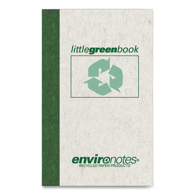 Little Green Memo Book, Narrow Rule, Gray Cover, (60) 5 x 3 Sheets, 48/Carton